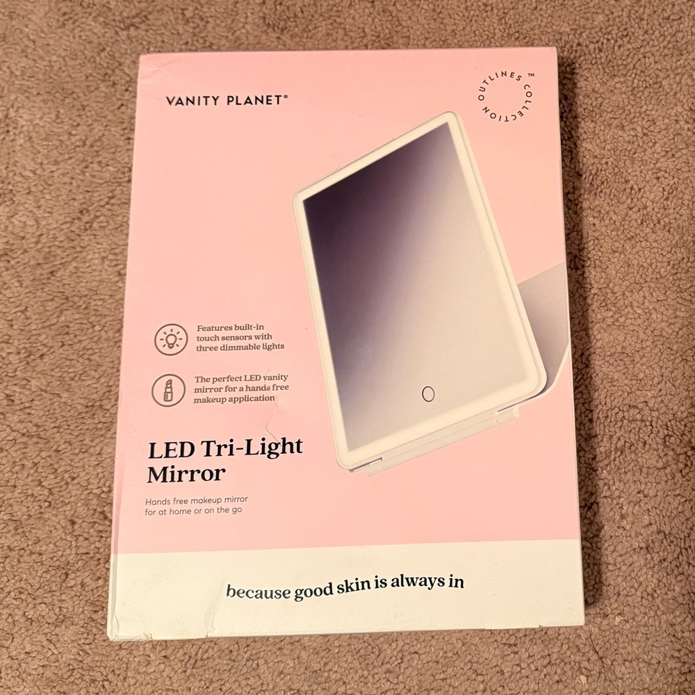 Vanity Planet - LED Travel Mirror